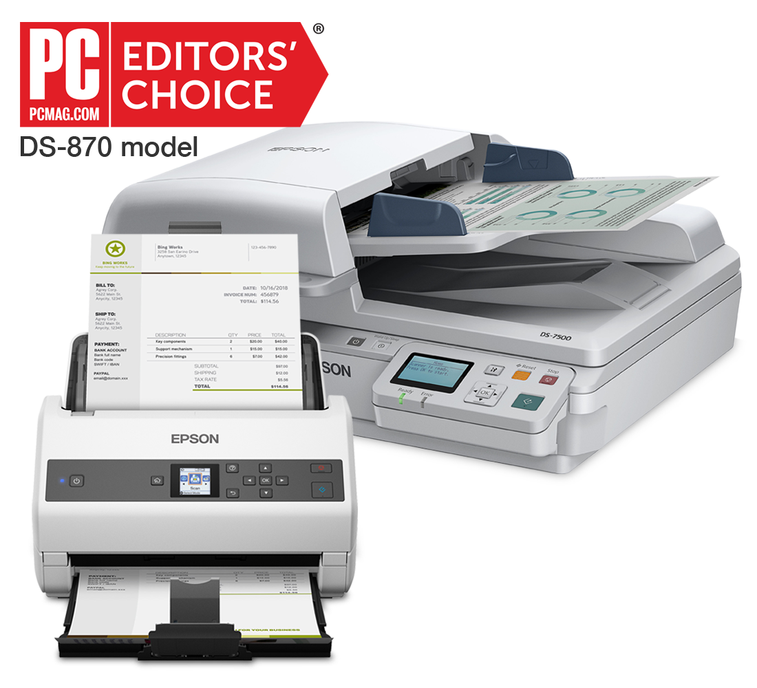 Epson  Commercial-grade Documents Scanners built for business