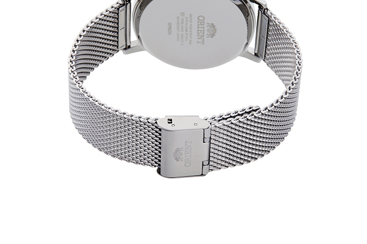 ORIENT: Quartz Classic Watch, Metal Strap - 42.4mm (RA-KV0401L)