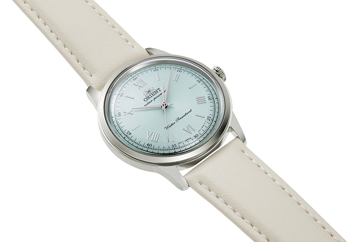 ORIENT: Quartz Classic Watch, Synthetic leather Strap - 38.4mm (RA-WK0002E)