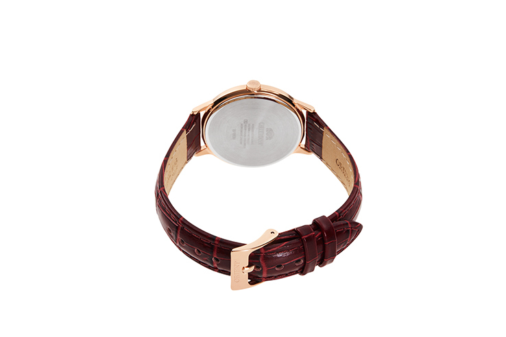 ORIENT: Quartz Classic Watch, Leather Strap - 34.3mm (RA-KB0002A)
