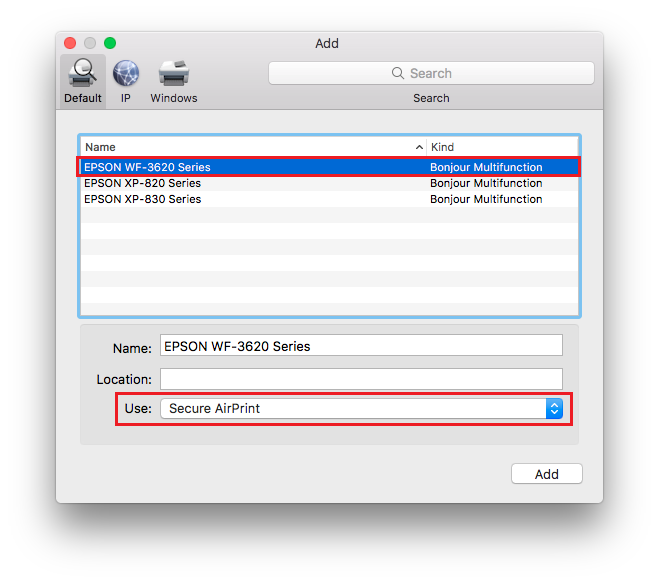 how to use a different printer driver for printer mac