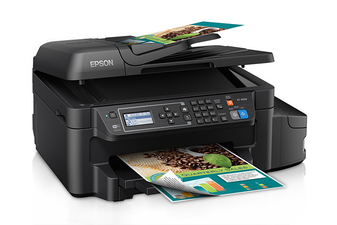 Epson WorkForce ET-4550 EcoTank All-in-One Printer - Refurbished