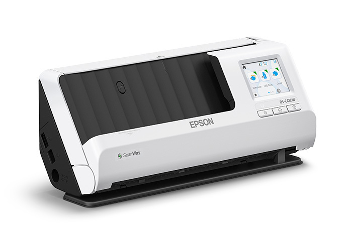 Epson Scanner réseau ES-C380W Compact A4 Business Scanner à Faible  consommation d'énergie, Scanner Recto-Verso avec Traitement multimédia  Polyvalent, Noir : : Informatique