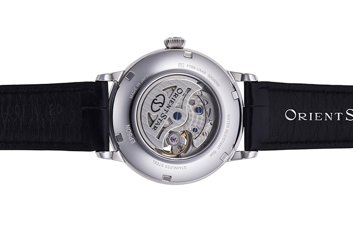ORIENT STAR: Mechanisch Klassisch Uhr, Krokodilleder Band - 40mm (RE-HH0002L0)