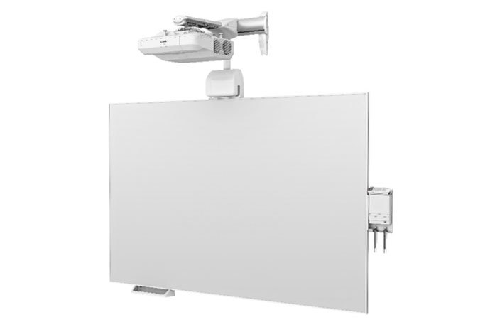 BrightLink Pro 1470Ui WUXGA 3LCD Interactive Laser Display with All in One Whiteboard & Wall Mount