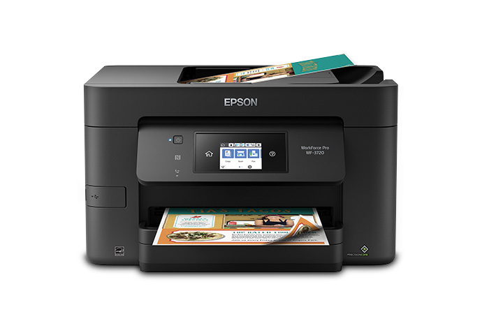 Workforce Pro Wf 37 All In One Printer Inkjet Printers For Work Epson Us