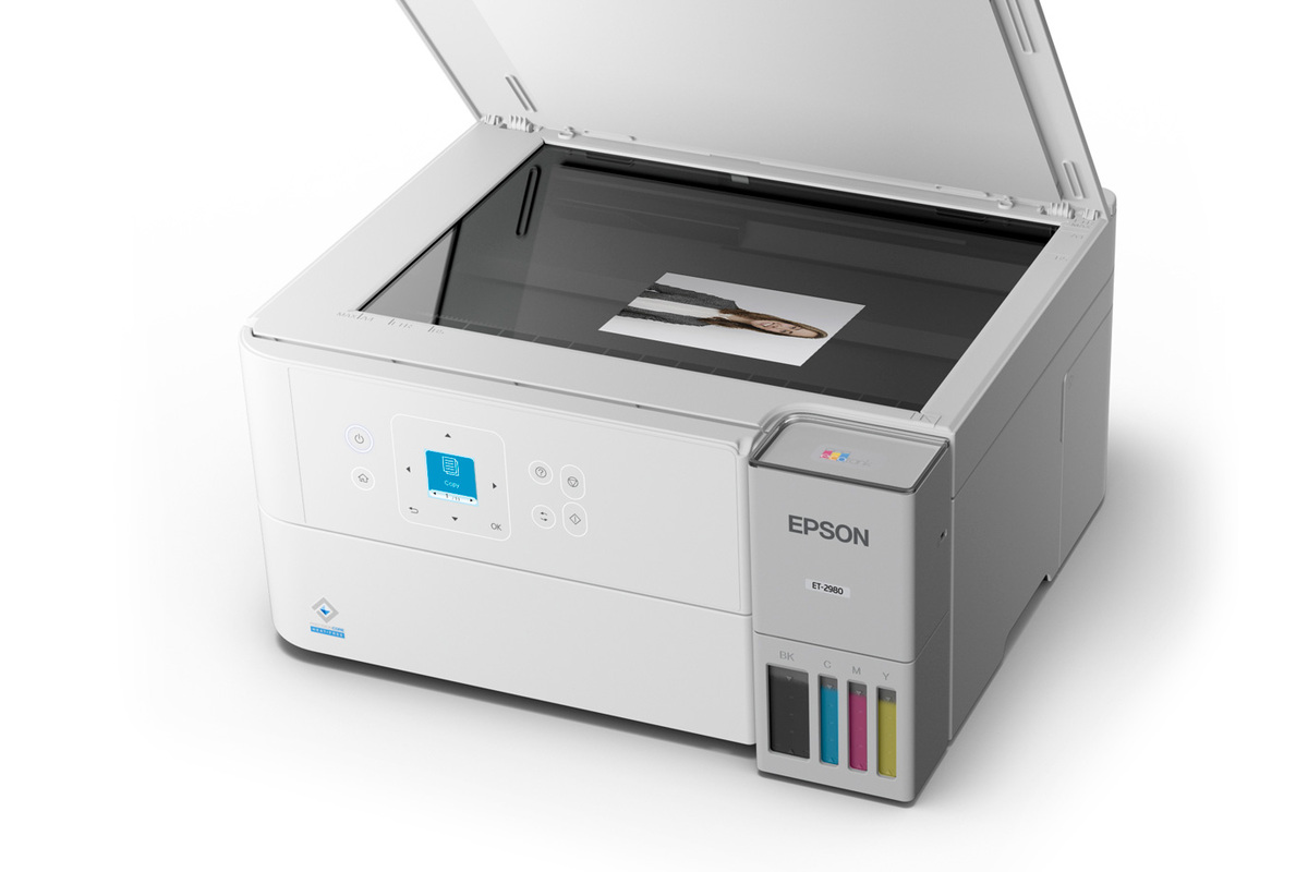 EcoTank ET-2980 Wireless All-in-One Color Supertank Printer – White