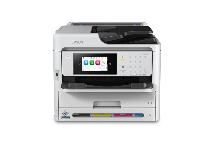 C11ck23503 Epson Workforce Pro Wf C5890 Wi Fi Duplex All In One Inkjet Printer Business 1591