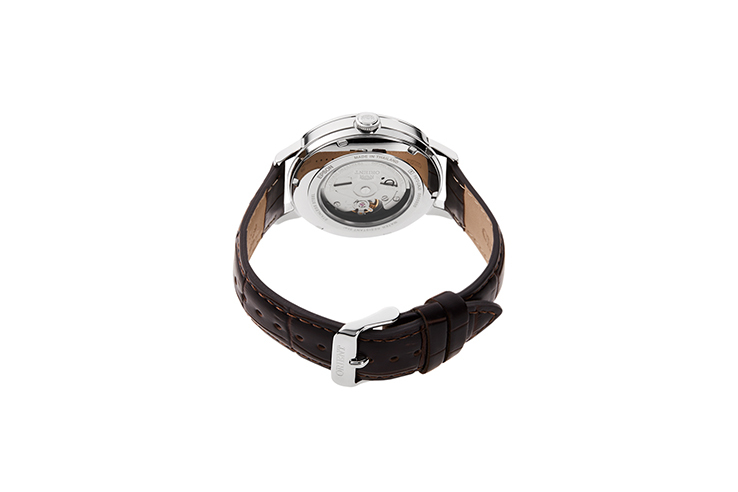 ORIENT: Mechanische Modern Uhr, Leder Band - 42.4mm (RA-AC0J06S)