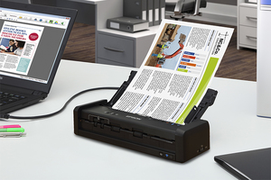 WorkForce ES-300W  Escáner inalámbrico dúplex portátil para documentos