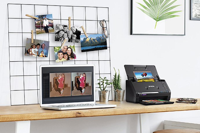 FastFoto FF-680W Wireless High-speed Photo Scanning System - Certified ReNew