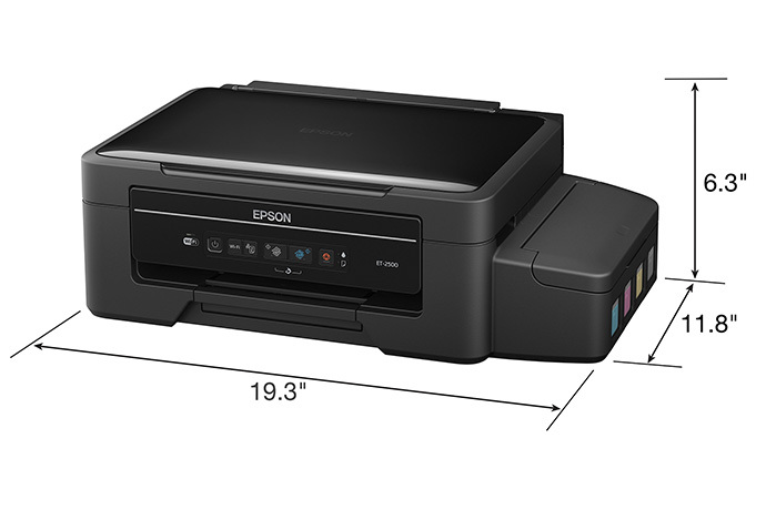 Epson Expression ET-2500 EcoTank All-in-One Printer - Certified ReNew