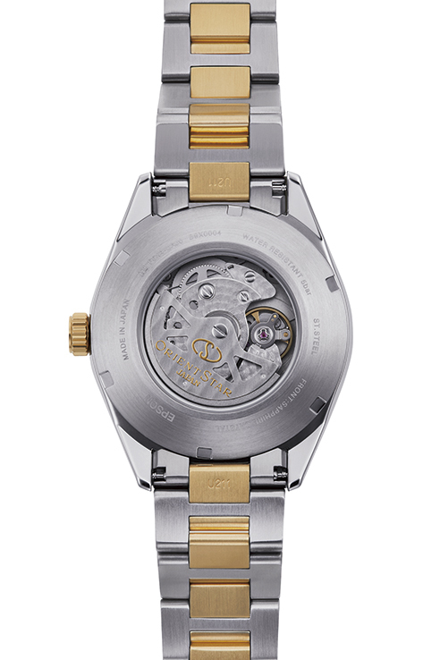 ORIENT STAR: Mecánico Contemporary Reloj, Metal Correa - 42.0mm (RE-AU0405E)