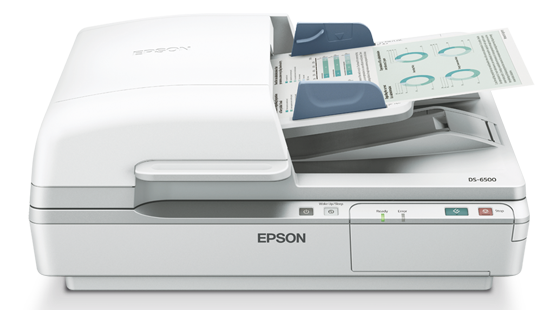 Epson WorkForce DS-6500 Flatbed Document Scanner with Duplex ADF