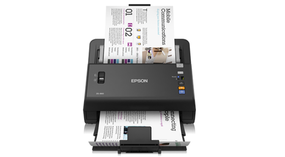 Scanner Colorido de Documentos Epson WorkForce DS-860