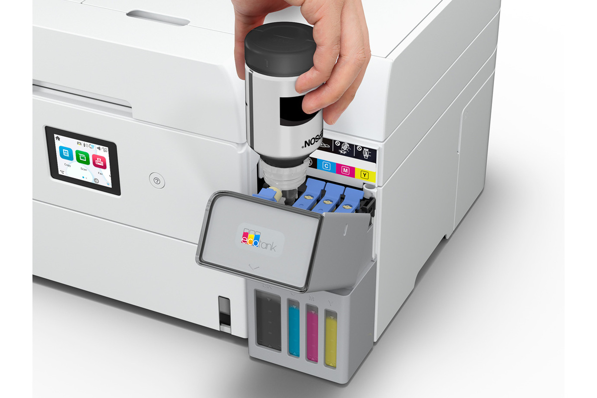 EcoTank ET-3930 Wireless All-in-One Color Supertank Printer – White