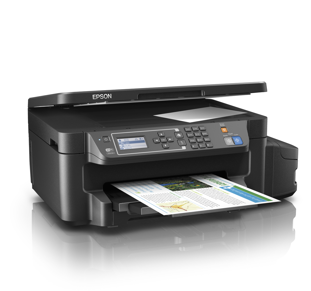 C11CF72303, Impresora Multifuncional Epson EcoTank L606, Inyección de  Tinta, Impresoras, Para el trabajo