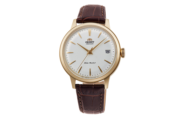 RA-AC0011S | ORIENT: Mechanical Classic Watch, Leather Strap 