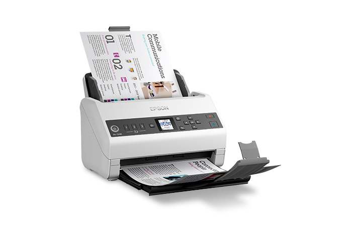 Epson WorkForce DS-730N Network Color Document Scanner