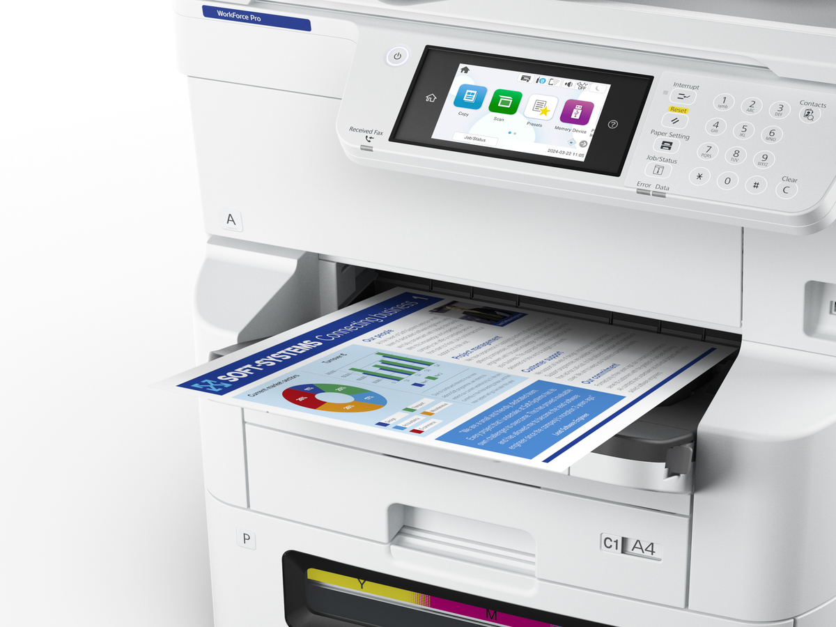 Epson WorkForce Pro EM-C8100, A3 Colour Multifunction Printer