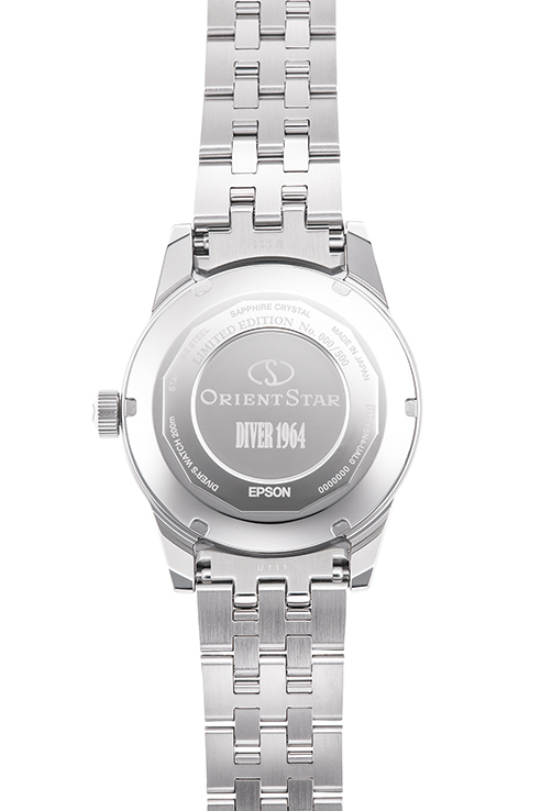 ORIENT STAR: Reloj mecánico deportivo con correa metálica – 41.0 mm (RE-AU0501B) edición limitada