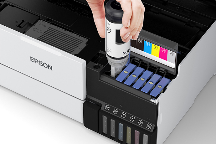 Impresora profesional Epson L8050 de inyección de tinta alámbrica e  inalámbrica a color