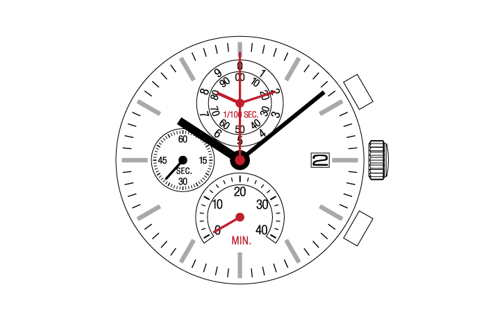 YM82 | Center Chronograph YM82 | YM Series | Chronograph