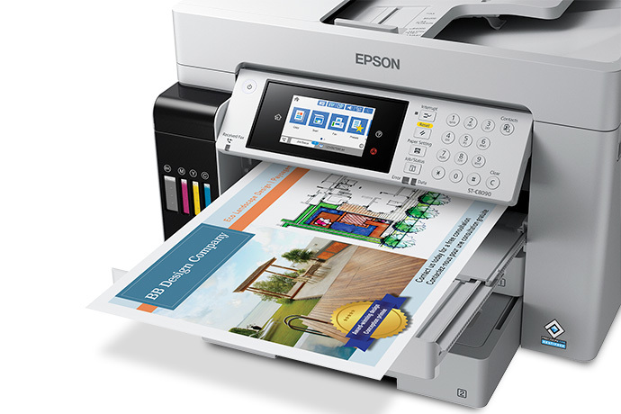 WorkForce ST-C8090 Supertank Color MFP up to 13" x 19", with PCL/PS