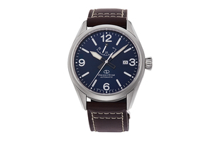 ORIENT STAR: Mechanical Sports Watch, Leather Strap - 41.0mm (RE-AU0204L)