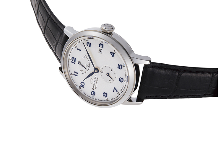 RE-AW0004S | ORIENT STAR: Mechanical Classic Watch, Leather Strap 