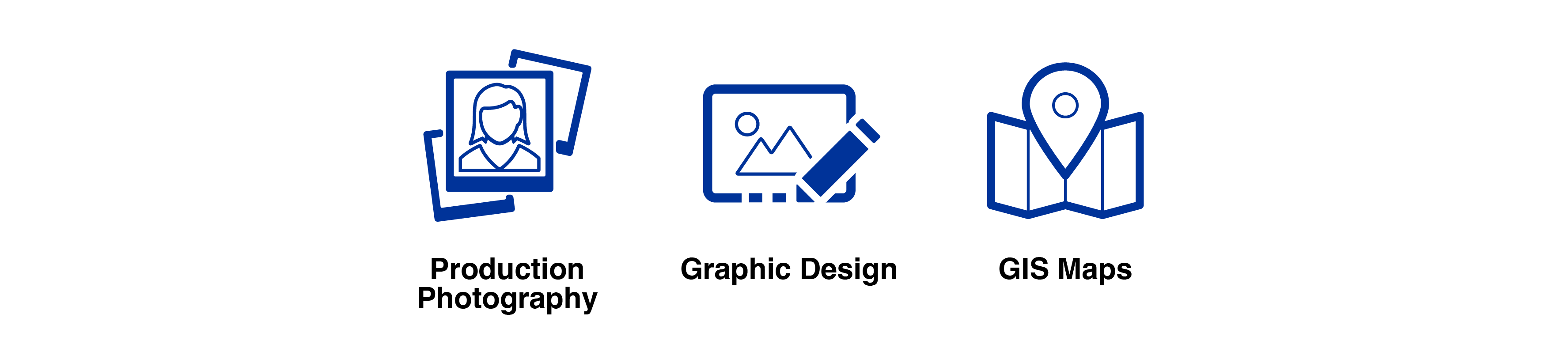 Production Photography | Graphic Design | GIS Maps