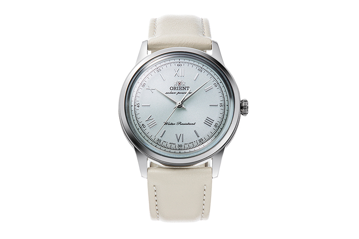 ORIENT: Quartz Classic Watch, Synthetic leather Strap - 38.4mm (RA-WK0002E)