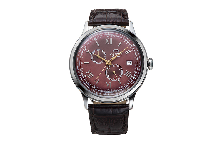 RA-AK0705R | ORIENT: Mechanical Classic Watch, Leather Strap