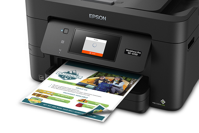 Epson Workforce Pro Wf 4720 All In One Printer Products Epson Canada 3314