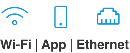 Icon Wi-Fi/App/Ethernet Connections