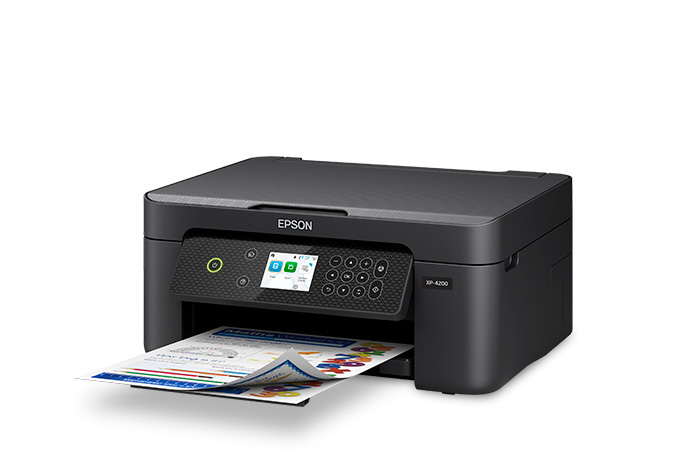 Expression Home XP-4200 Wireless Color Inkjet All-in-One Printer with Scan and Copy - Certified ReNew