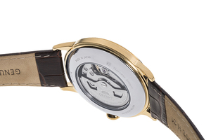 ORIENT: Mechanisch Klassisch Uhr, Leder Band - 40.5mm (RA-AP0004S)
