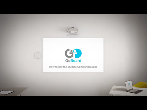 BrightLink GoBoard | How to Use Student Companion Apps
