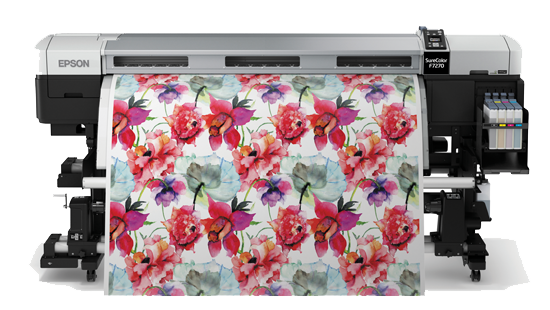 Dye sublimation on sale fabric printer