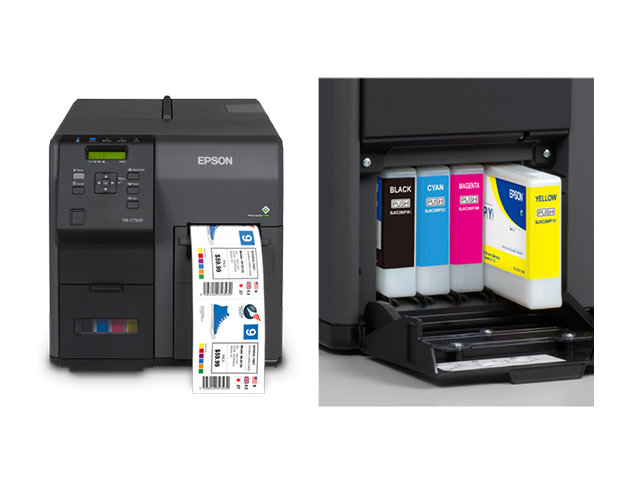 Epson ColorWorks C7510/G Inkjet Colour Label Printer