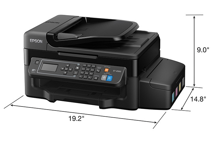 Epson WorkForce ET-4500 EcoTank All-in-One Printer