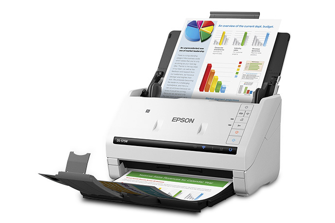 Epson DS-575W Wireless Color Document Scanner