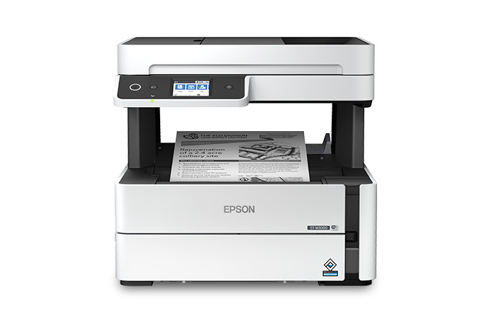 WorkForce ST-M3000 Monochrome MFP Supertank Printer, Copy/Fax/Print/Scan