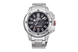 ORIENT: Mechanische Sportuhr, Metallband – 45,0 mm (RA-AC0N01B)