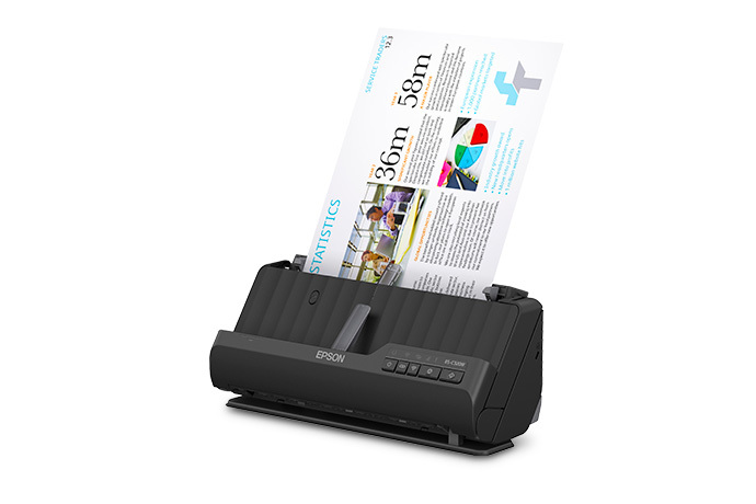 Scanner Epson WorkForce ES-C320W (Noir) à prix bas