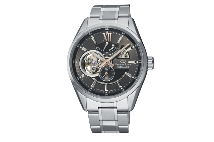 ORIENT STAR: Mechanical Contemporary Watch, Metal Strap - 41.0mm (RE-AV0004N)