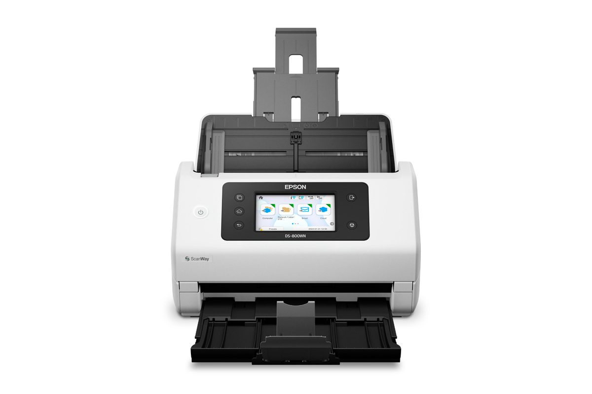 Escáner Inalámbrico de Alta Velocidad Epson DS-800WN