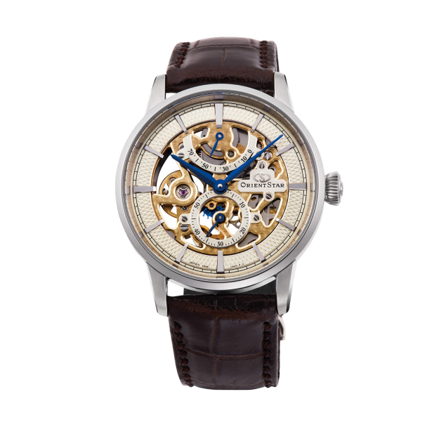 Orient skeleton deals automatic watch