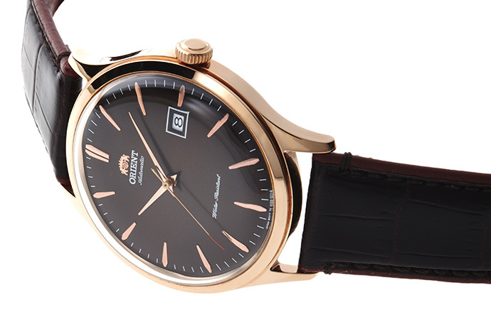 Orient rose 2025 gold watch