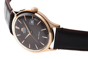 ORIENT: Mechanical Classic Watch, Leather Strap - 42.0mm (AC08001T)